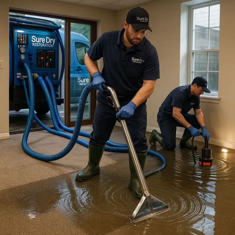 Water Extraction and Removal process in Champion Heights, OH